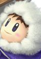 Cheerful Ice Climber Popo, dressed in a fluffy hood, from Super Smash Bros. Brawl, showcasing a cute expression.