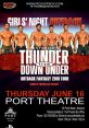 Thunder From Down Under Type your text to hear it in the voice of Thunder From Down Under. The phenomenon of Thunder From