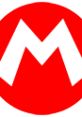 Red circular emblem featuring the iconic "M" logo associated with Mario Kart DS and Nintendo's beloved character, Mario.