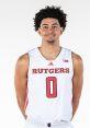 Geo Baker NCAA Basketball-Rutgers University . Type your text to hear it in the voice of Geo Baker