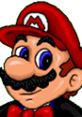 Classic Mario character with red cap and mustache, featured in Mario's Game Gallery, exuding nostalgic charm.