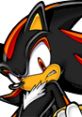 Shadow the Hedgehog with striking black and red fur, known for his edgy look in Sonic Heroes and iconic gaming presence.