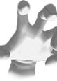 Crazy Hand from Super Smash Bros. Brawl reaching out in a menacing pose, showcasing its iconic, eerie design.