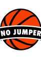 No Jumper logo featuring an orange basketball with bold black and white text, symbolizing urban culture and entertainment.