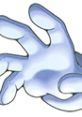 Master Hand from Super Smash Bros. Melee, depicted as a gripping, iconic blue hand ready for battle.