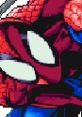 Pixel art depiction of Spider-Man in vibrant red and blue, showcasing his iconic costume and distinctive web pattern.