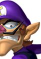 Waluigi from Mario Kart DS showcasing his mischievous expression and iconic purple attire. Perfect for gaming enthusiasts!