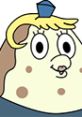 Mrs. Puff character from Battle for Bikini Bottom, known for her pufferfish appearance and humorous teaching moments.