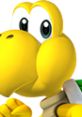 Cheerful Koopa Troopa character from Mario Kart Wii, known for racing and vibrant yellow appearance. Perfect for fans!