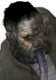 Smoker from Left 4 Dead 2 with a grotesque face and elongated tongue, embodying horror in zombie gameplay.