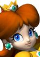 Daisy from Mario Kart Wii, featuring her iconic crown and cheerful expression, ready for a fun racing adventure.