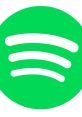 Spotify logo in vibrant green, symbolizing music streaming and digital playlists for music lovers worldwide.