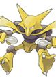 Alakazam from Pokémon Puzzle League, a Psychic-type Pokémon known for its intelligence and powerful psychic abilities.