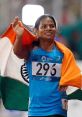 Dutee Chand Type your text to hear it in the voice of Dutee Chand. The of Dutee Chand's sprinting footsteps echoed