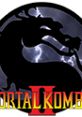 Mortal Kombat II logo featuring the iconic dragon symbol, representing classic fighting game characters and nostalgia.