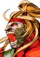 Omega Red from Marvel vs. Capcom 2, featuring intense expression and iconic long hair and red costume.