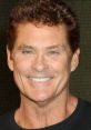 David Hasselhoff smiling, known for his role in The SpongeBob SquarePants Movie, exuding charisma and charm.