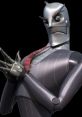 Phineas T. Ratchet from Robots (2005), showcasing a sleek silver design and iconic features. AI voice character.