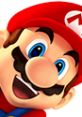 Cheerful Mario with a big smile, iconic red hat, featured in "Mario & Sonic at the Olympic Winter Games.