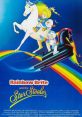 Rainbow Brite rides a unicorn with friends in this vibrant scene from the 1985 "Rainbow Brite and the Star Stealer.