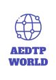 Logo of AEDTP World, representing global connectivity and discovery in innovative solutions.