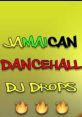 Jamaican Dancehall DJ drops with vibrant colors and flames, perfect for enhancing live performances and mixes.