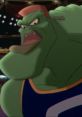 Monstar Bang from Space Jam (1996) showing his fierce expression in a basketball game scene.