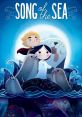 Characters from Song of the Sea (2014) surrounded by seals and waves in a magical ocean setting.