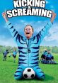 Energetic scene from "Kicking & Screaming" showing a coach celebrating with a soccer team on the field.