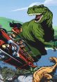 "Cadillacs And Dinosaurs" "Cadillacs and Dinosaurs" is a classic comic book series created by Mark Schultz which was later