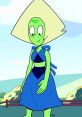 Peridot(Steven Universe) Peridot is a character from the popular animated TV show "Steven Universe." The show, created by