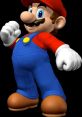 Mario from the Mario Bros series poses confidently in his iconic red hat and blue overalls, ready for adventure.