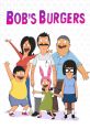 Bob's Burgers animated family portrait featuring Bob, Linda, Tina, Gene, and Louise full of fun and quirky charm.