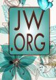 Stylish graphic featuring JW.org logo with floral elements and a butterfly, representing faith and community.