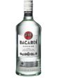 Bacardi Superior White Rum bottle, ideal for cocktails and refreshingly smooth drinks with a rich heritage and flavor.