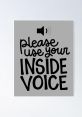 Usie Your Inside Voice These are a beautiful symphony of emotions and connections. "Free Your Voice" is a powerful reminder