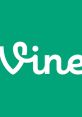 Vine logo on a green background, symbolizing the iconic platform known for popular short video clips and viral trends.