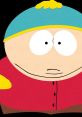 Cartman from South Park, known for his iconic red jacket and blue hat, showcasing his memorable character design.