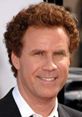 Will Ferrell smiling at an event, showcasing his iconic curly hair and charm, perfect for fans and comedy enthusiasts.