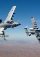 A10 The unmistakable of the A-10 Warthog Strafe is a symphony of power and precision. The deep roar of its engines combined