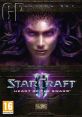 Cover art for StarCraft II: Heart of the Swarm featuring Kerrigan, the iconic Zerg leader, showcasing her powerful presence.