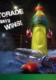 Gatorade bottle dominates the boxing ring, symbolizing victory in sports hydration and performance. Gatorade always wins!