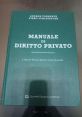 Green cover of "Manuale di Diritto Privato" by Torrente and Schlesinger, a key text in private law studies.