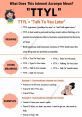 Ttyl The of "TTYL" echoes through the digital realm, a quick and casual abbreviation for "Talk To You Later." It bounces