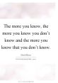 More You Know The of "More You Know" resonates deeply, echoing the sentiment of continuous learning and self-improvement.