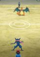 Pokemon Battle In a Wild Pokemon Battle, the of the surrounding environment suddenly fade away as your focus narrows in