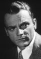 James Cagney with a serious expression, showcasing his iconic style and charisma from classic Hollywood cinema.