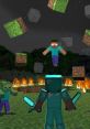 Minecraft Scary In the dark depths of a Minecraft cave, the eerie silence is broken by a sudden burst of . The echo of