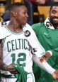 Celtics players share a moment of joy on the bench, showcasing team spirit and camaraderie during a game.