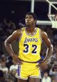 Magic Johnson in iconic Lakers jersey, highlighting his legendary NBA career and influence on basketball culture.